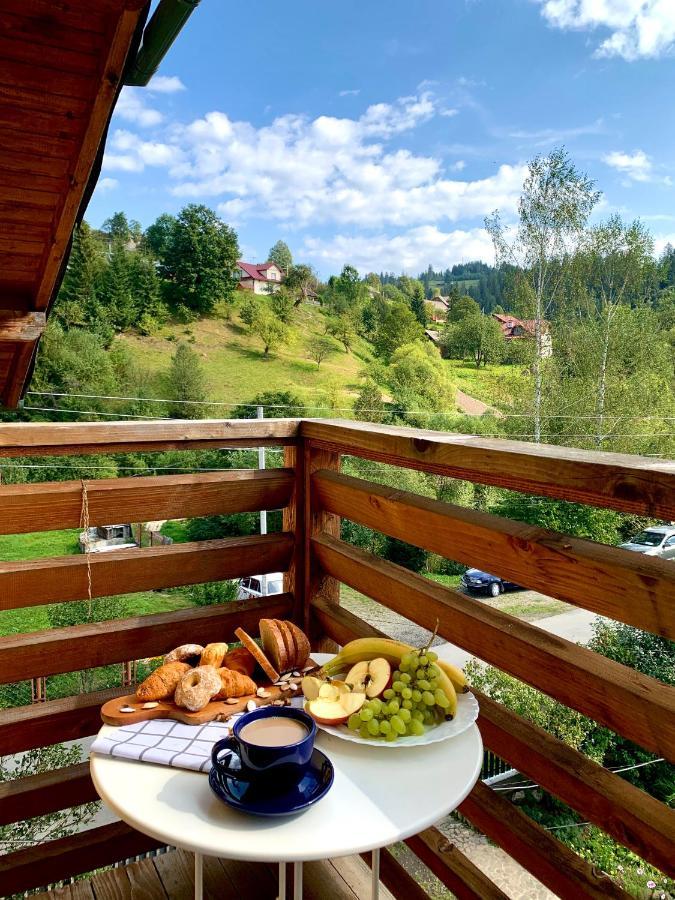 Hotel Ніч Над Карпатами Slavske Exterior foto